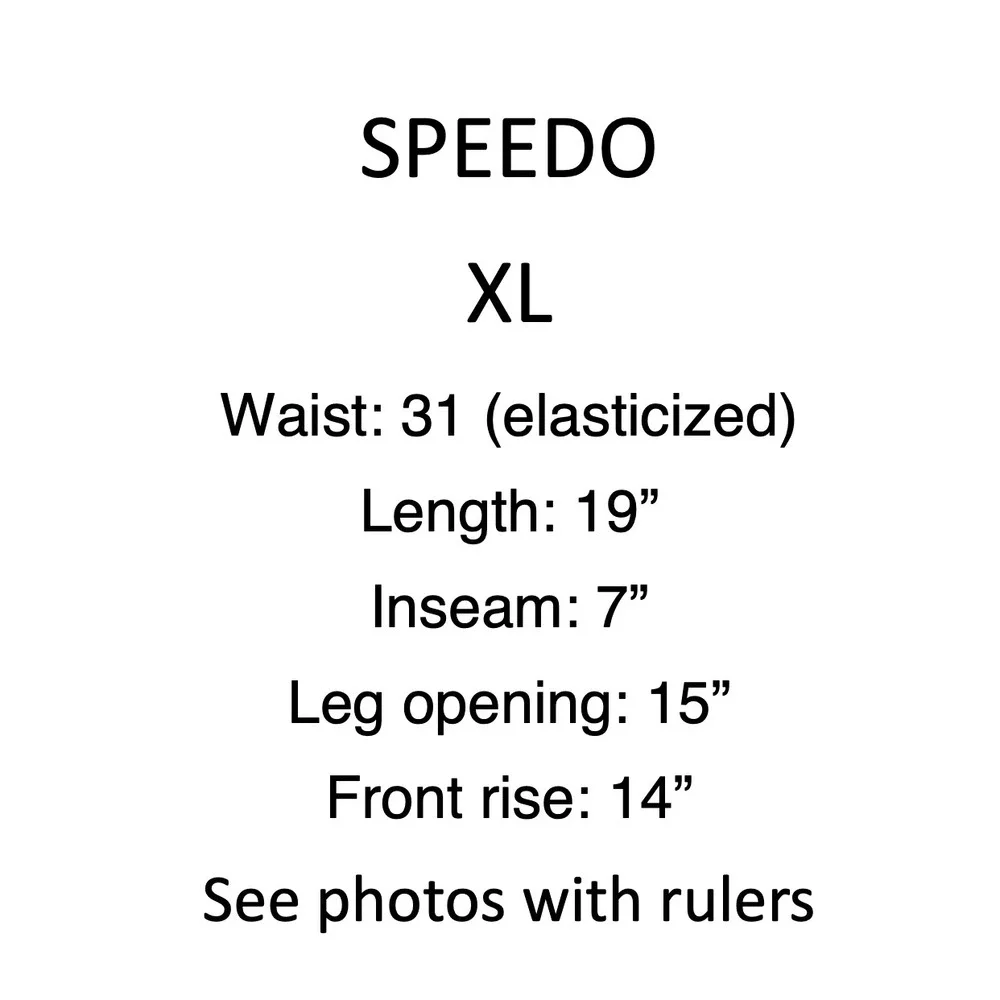 Speedo swim trunks